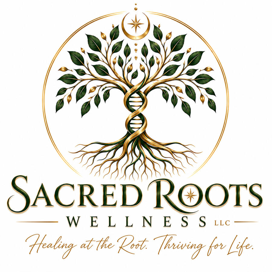 Sacred Roots Wellness TX logo